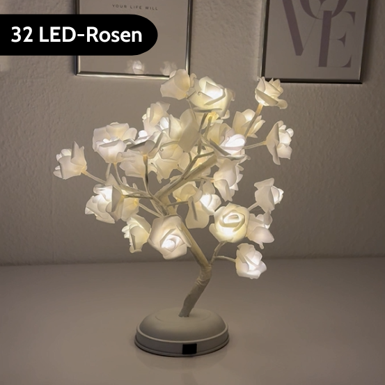 Bäumlein® - mit 32 LED Rosen