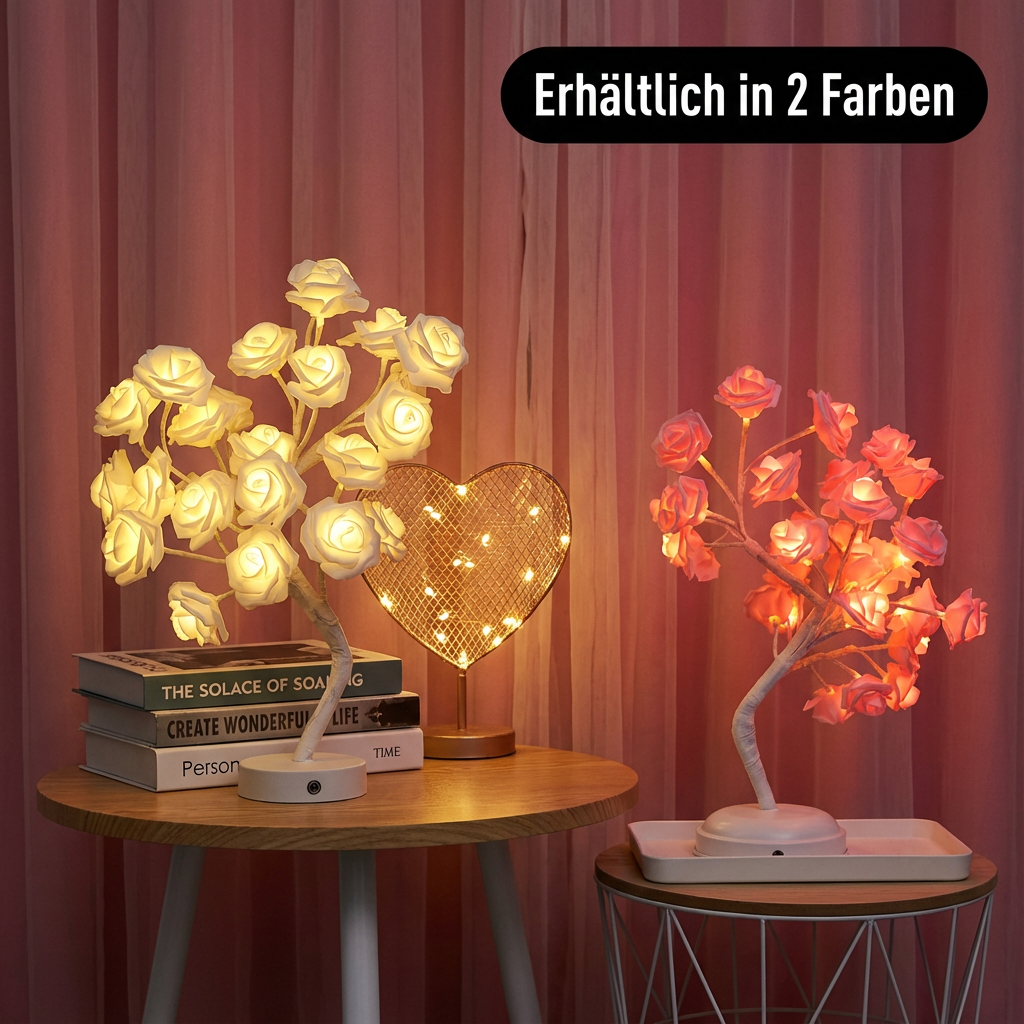 Bäumlein® - mit 32 LED Rosen