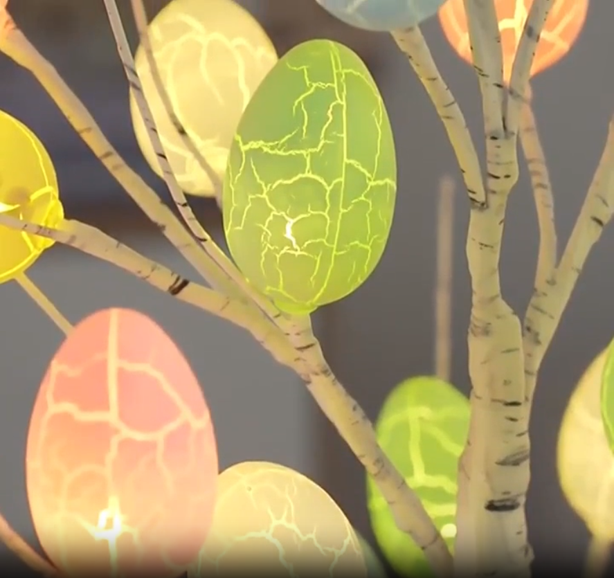 Bäumein® Osteredition mit 24 LED-Eiern